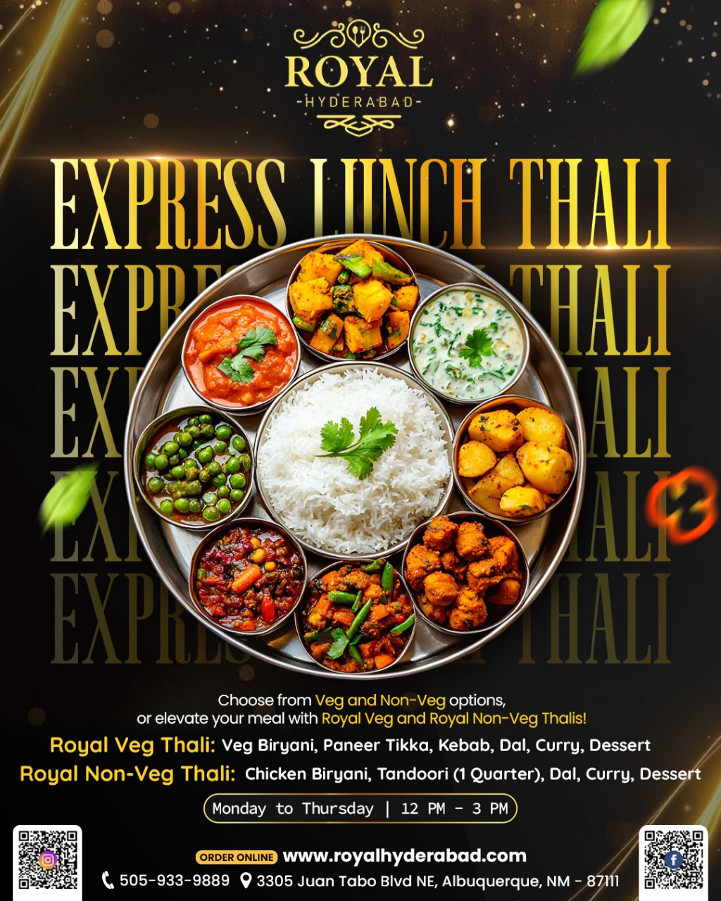 Express Lunch Thali